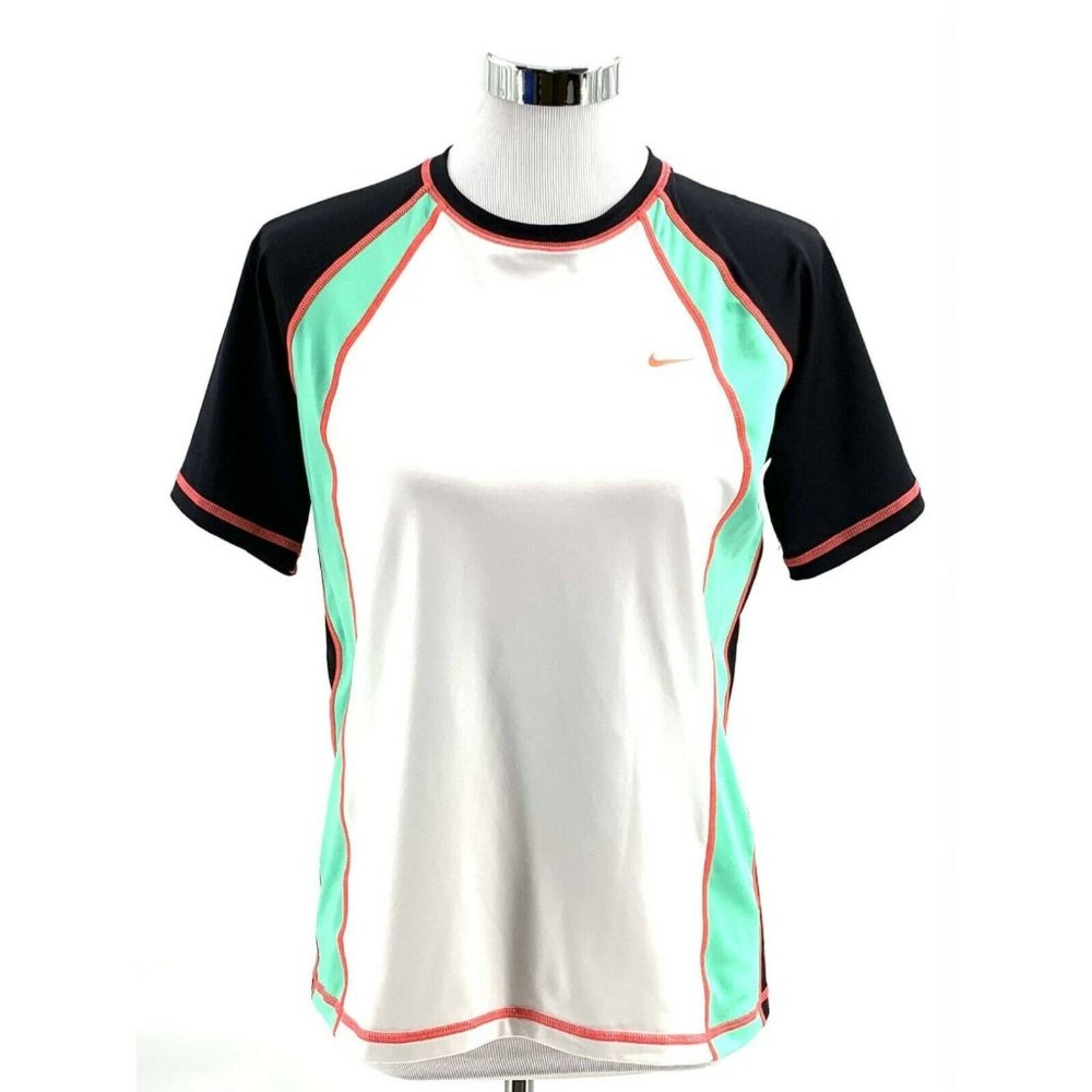 NIKE Women's Short Sleeve Tee Shirt Crewneck Sz L